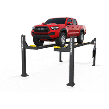 HDSO14AX (5175153) 14,000-lb. Capacity / Open-Front Alignment Lift / Extended / Includes Turnplates and Slip Plates