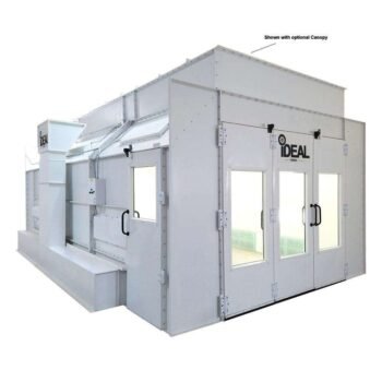 Ideal side down draft paint booth